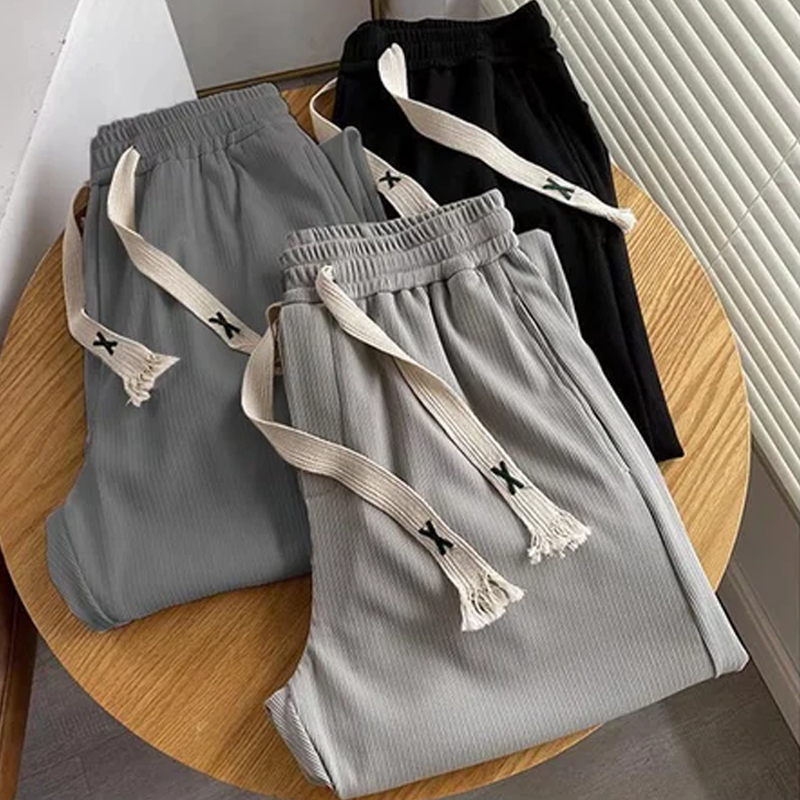 BowLift | Loose Ice Silk Trousers