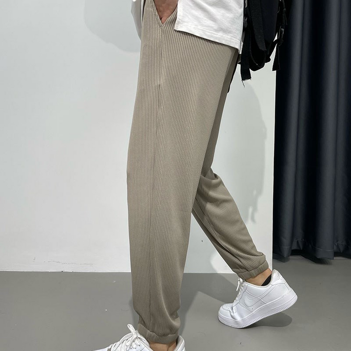 BowLift | Loose Ice Silk Trousers