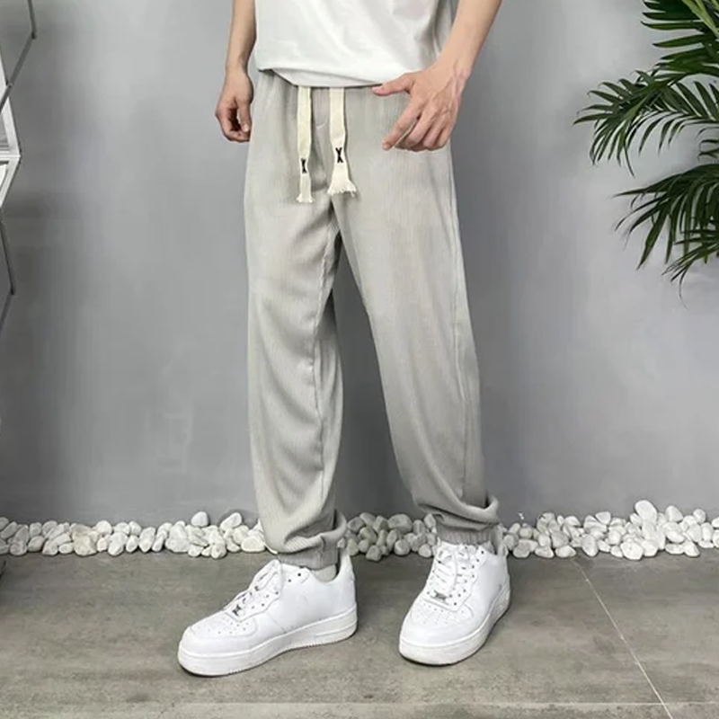 BowLift | Loose Ice Silk Trousers