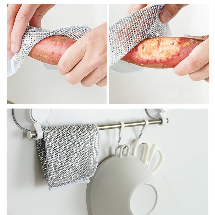 BowLift | Multipurpose Wire Dishwashing Rags