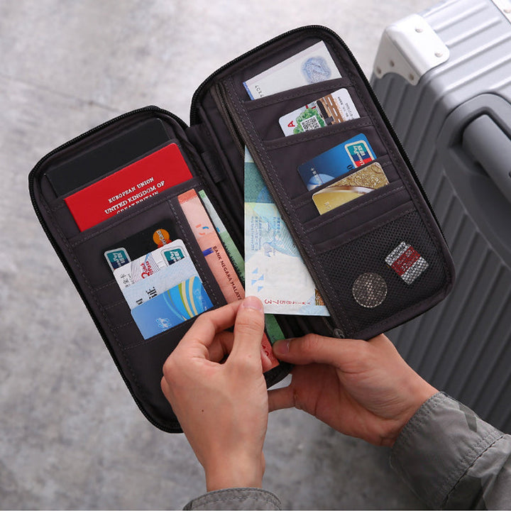 BowLift | Multi-Pocket Family Travel Document Bag