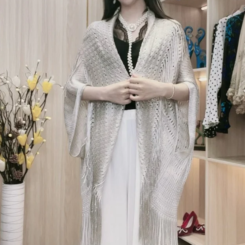 BowLift | Fringe Scarf with Sun Protection