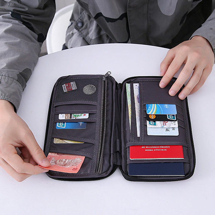 BowLift | Multi-Pocket Family Travel Document Bag