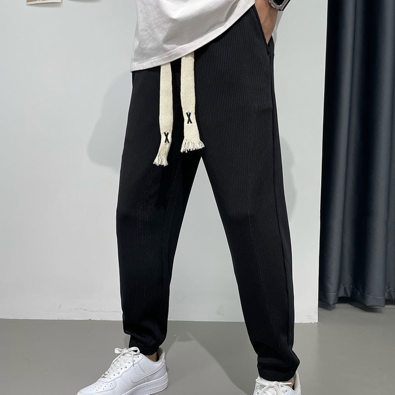 BowLift | Loose Ice Silk Trousers