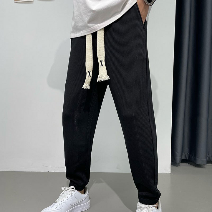 BowLift | Loose Ice Silk Trousers