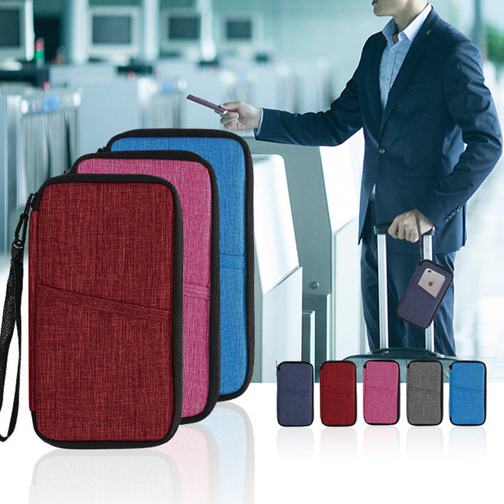BowLift | Multi-Pocket Family Travel Document Bag