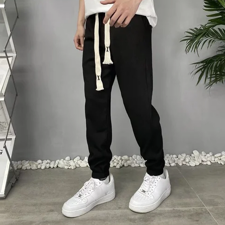 BowLift | Loose Ice Silk Trousers
