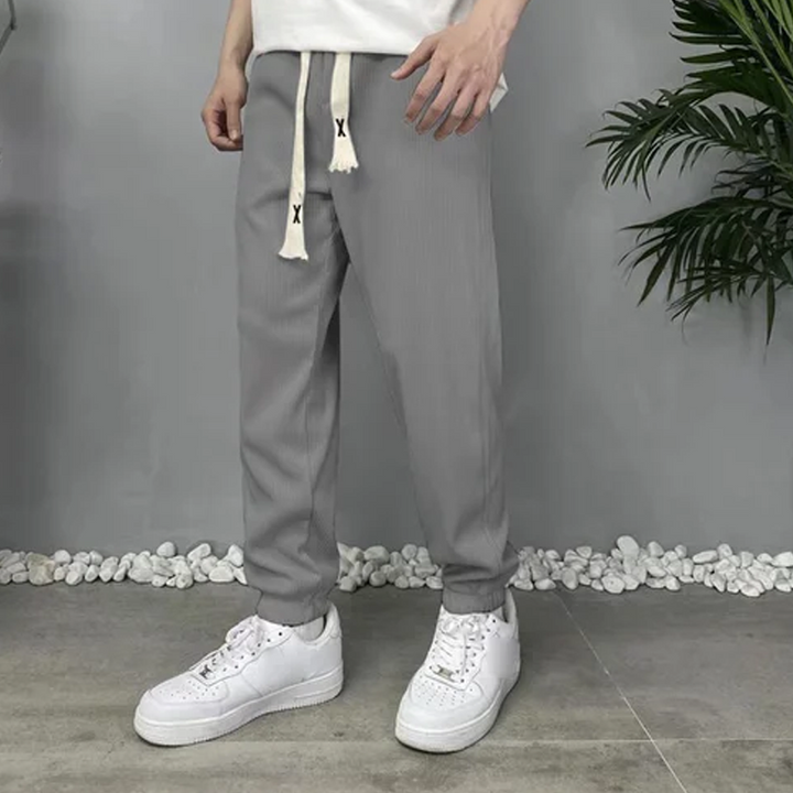 BowLift | Loose Ice Silk Trousers