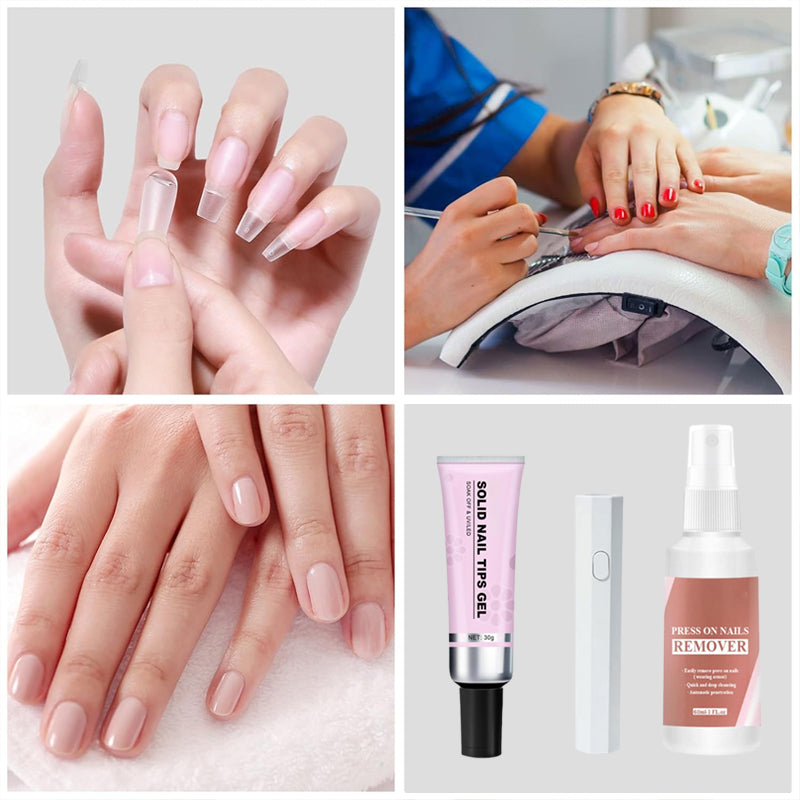 BowLift | Magic Solid Nail Glue Set 3-in-1 Nail Art Sets