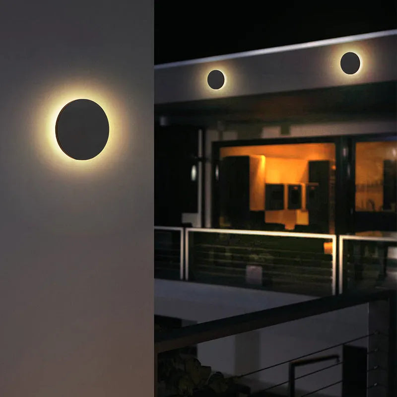 BowLift | Modern Minimalistic Outdoor Wall Lamp LED Metal