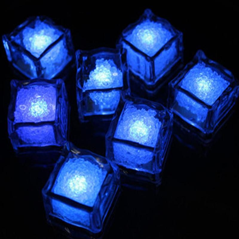 Colorful Water-Activated LED Ice Cubes | Bowlift
