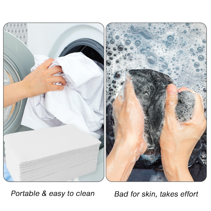 Eco-friendly Detergent Sheets - Zero-waste, Powerful Cleaning Solution Bowlift