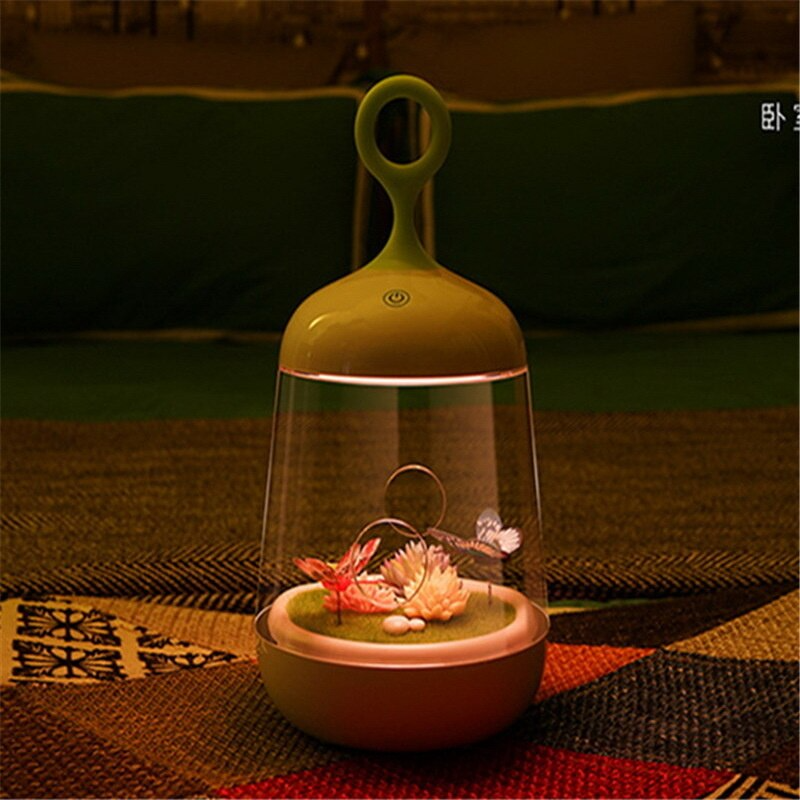 BowLift | Novelty USB Charging LED Colorful Micro-landscape Plant Light
