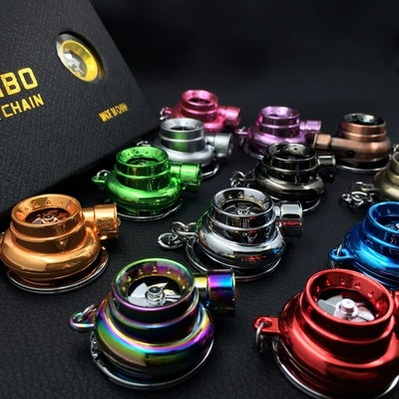 BowLift | Mini Turbo Fan Keychain Flashlight