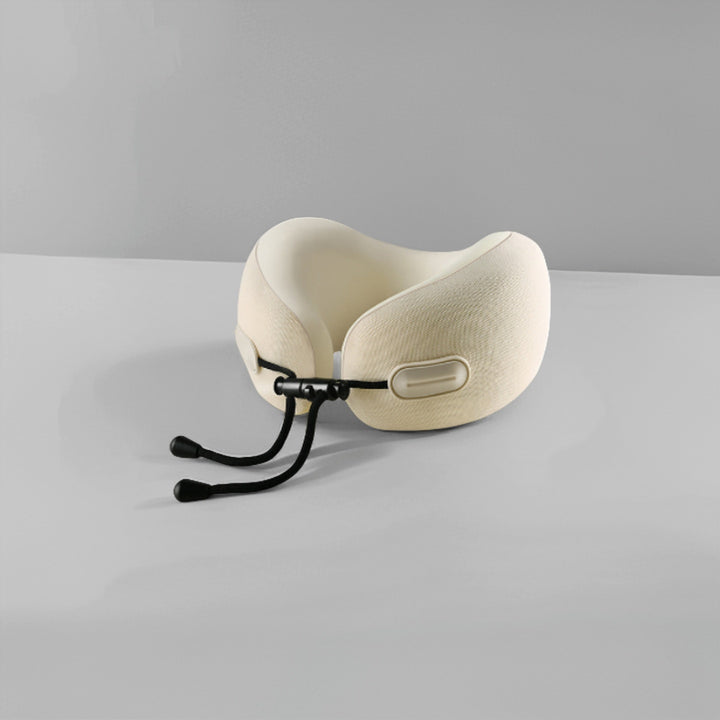 U-shaped neck pillow with memory foam