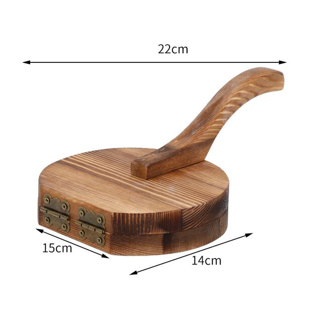 BowLift | Wooden Mini Dough Pressing Tool Presser