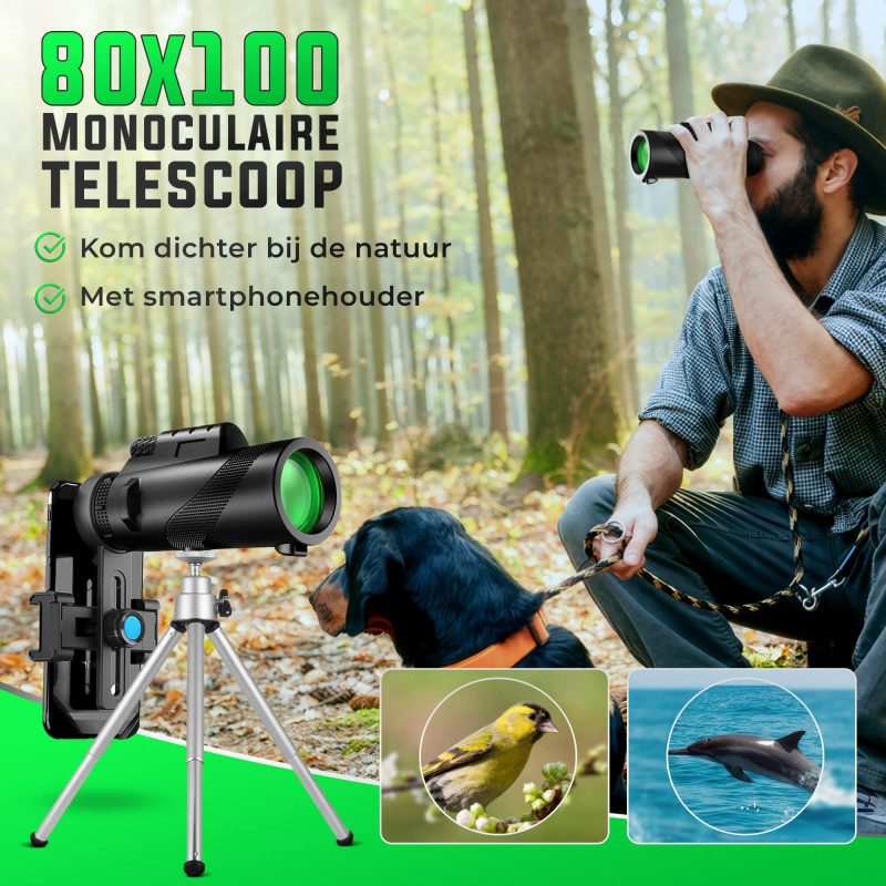 BowLift | AstroView High Quality Monocular | Compact and lightweight for a clear view at long distances