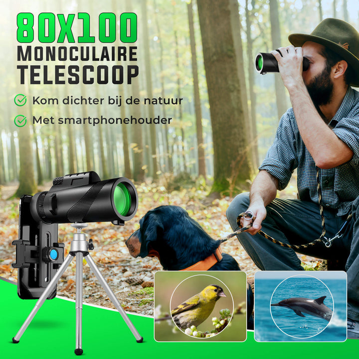 BowLift | AstroView High Quality Monocular | Compact and lightweight for a clear view at long distances