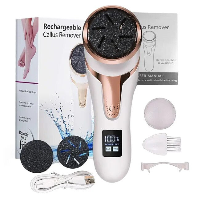 Rechargeable Care Device for Callus Bowlift