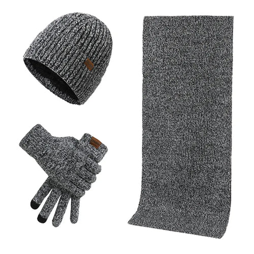 ArcticStyle – Trendy Winter Set with Beanie and Gloves Bowlift
