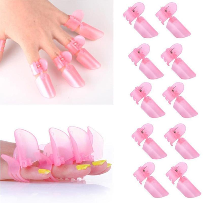 10 Nail Protect Fresh Polish Armor Clips | Bowlift