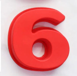 10" Silicone Number Cake Mold Perfect for Number Shaped Cakes | Bowlift