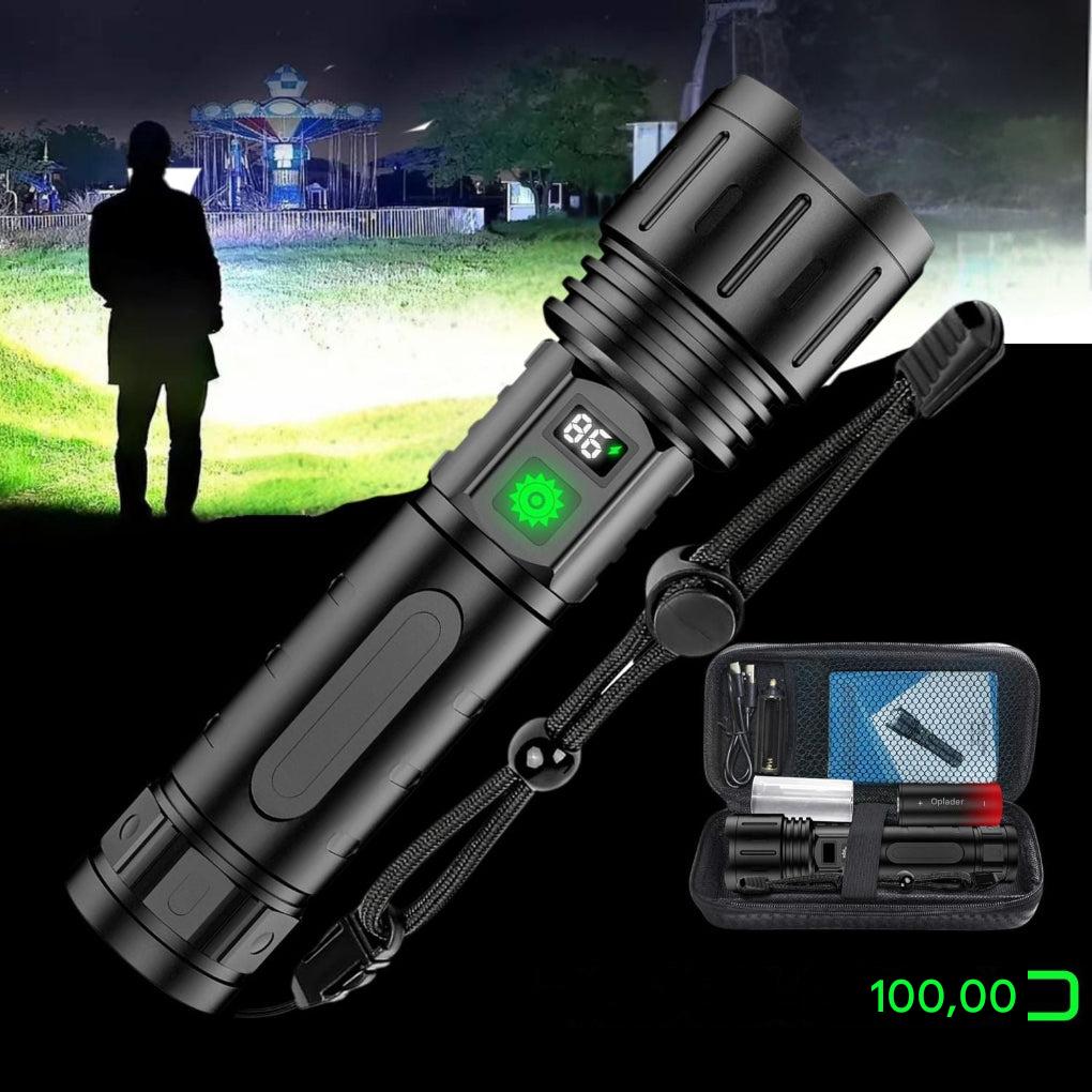 UltraStrong Night Vision Flashlight Pro – Rechargeable aluminum lamp | Bowlift
