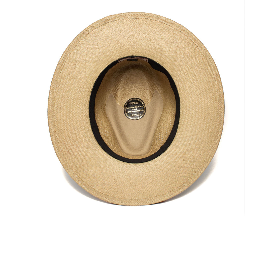 Summer Straw Fedora Hat-Black | Bowlift