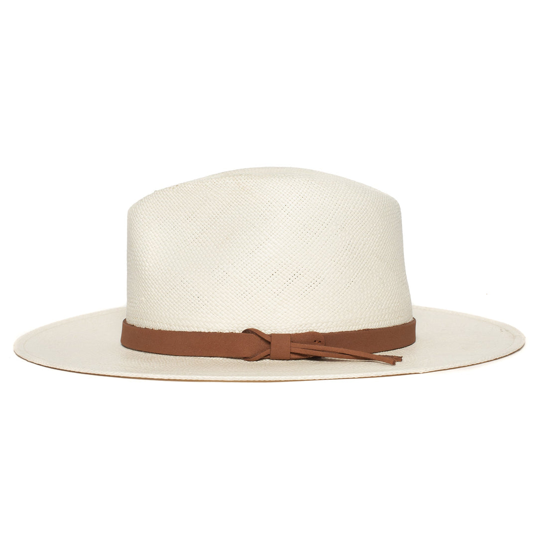Summer Straw Fedora Hat-Black | Bowlift