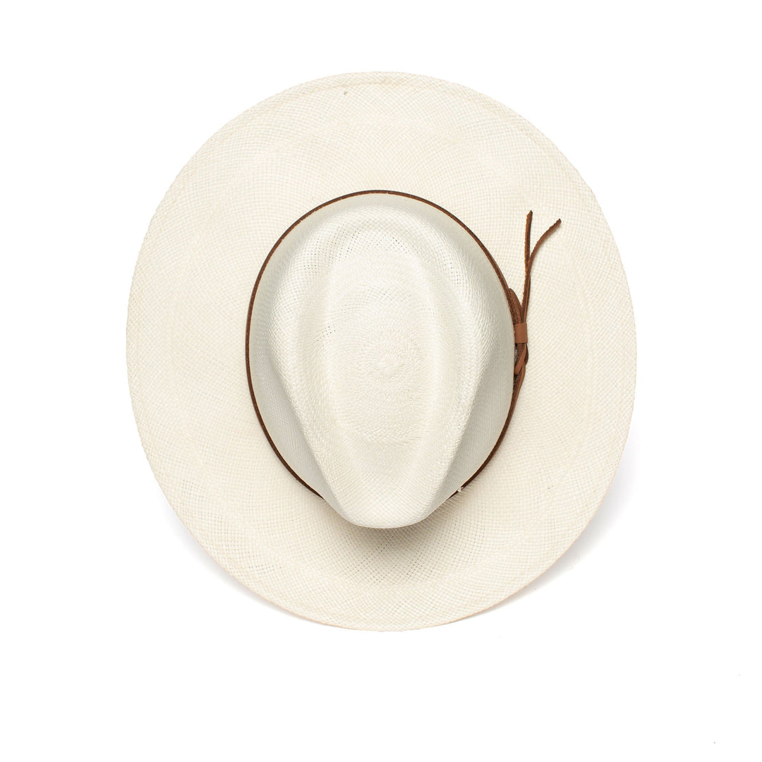 Summer Straw Fedora Hat-Black | Bowlift