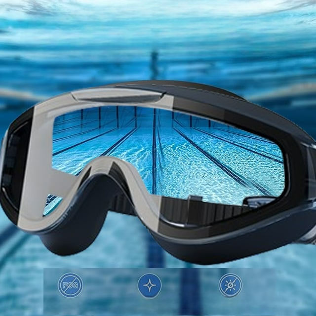 BowLift | HD Adult Waterproof Anti-Fog Swimming Goggles