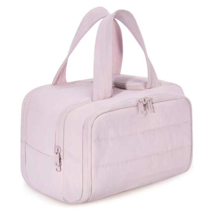 BowLift | Large wide-open travel makeup bag