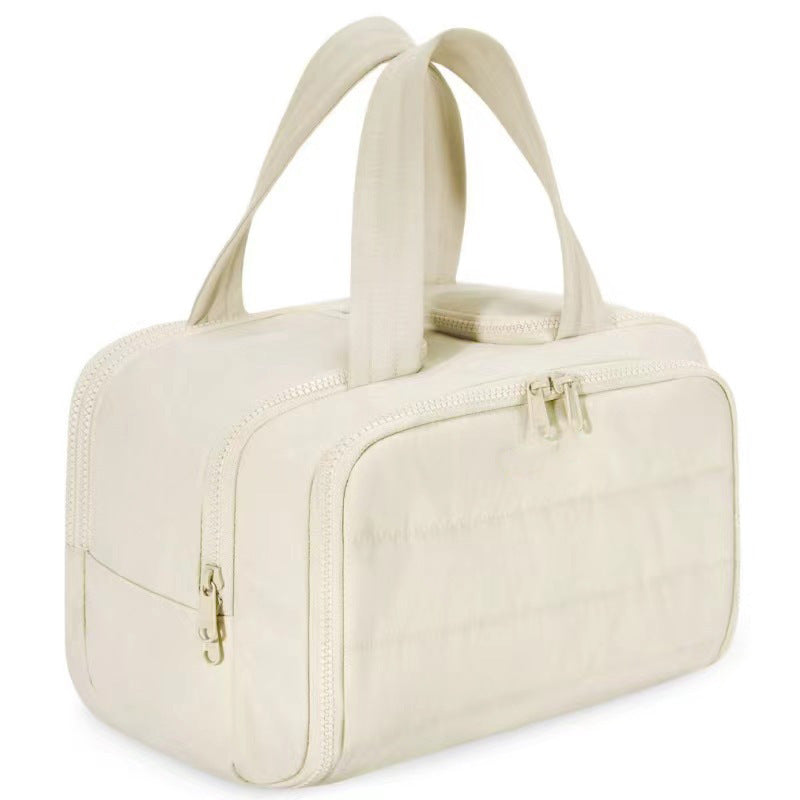 BowLift | Large wide-open travel makeup bag
