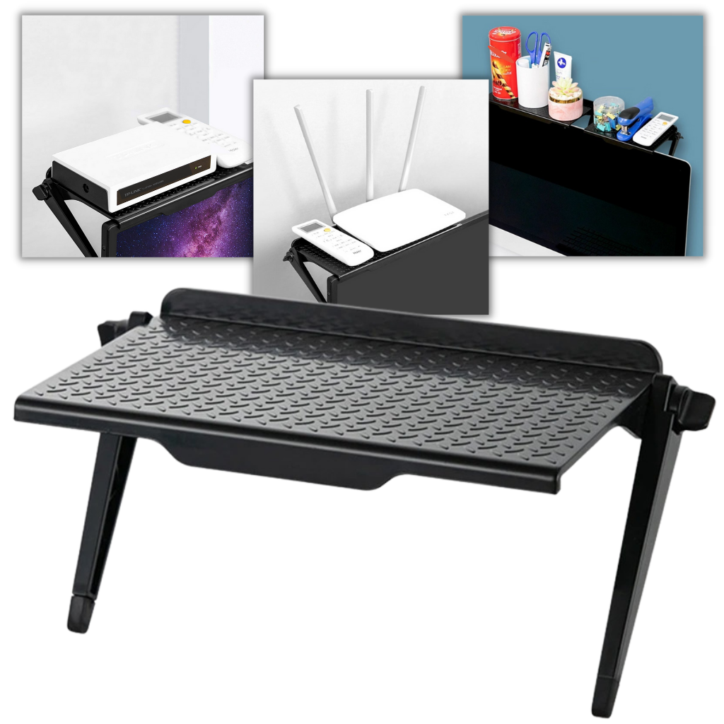 Creative Multifunctional Adjustable Storage TV Screen Top Shelf | Bowlift