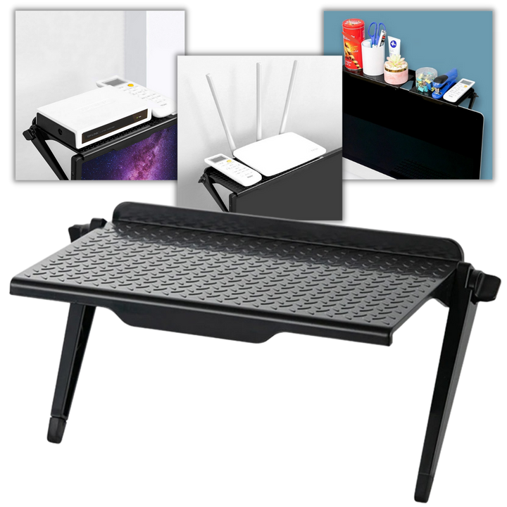 Creative Multifunctional Adjustable Storage TV Screen Top Shelf | Bowlift