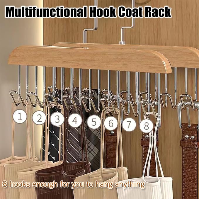 Multifunctional Coat Hanger Hooks Bowlift
