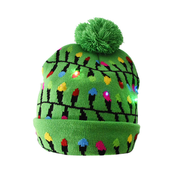 BowLift | 🎅LED Christmas Knitted Hats Light up Xmas Beanie
