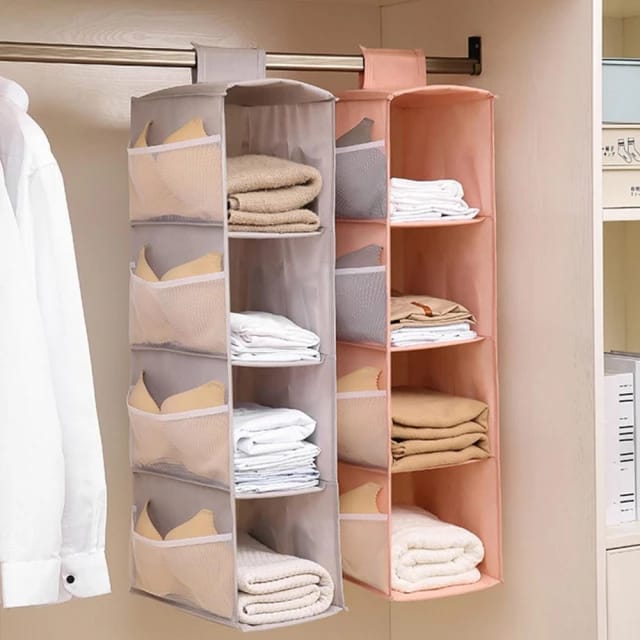 Multilayer Foldable Shelf Organizer Bowlift