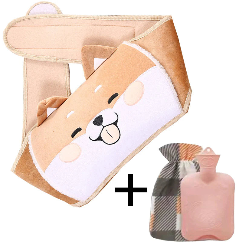 BowLift | Refillable Plush Hot Water Bottle Belt