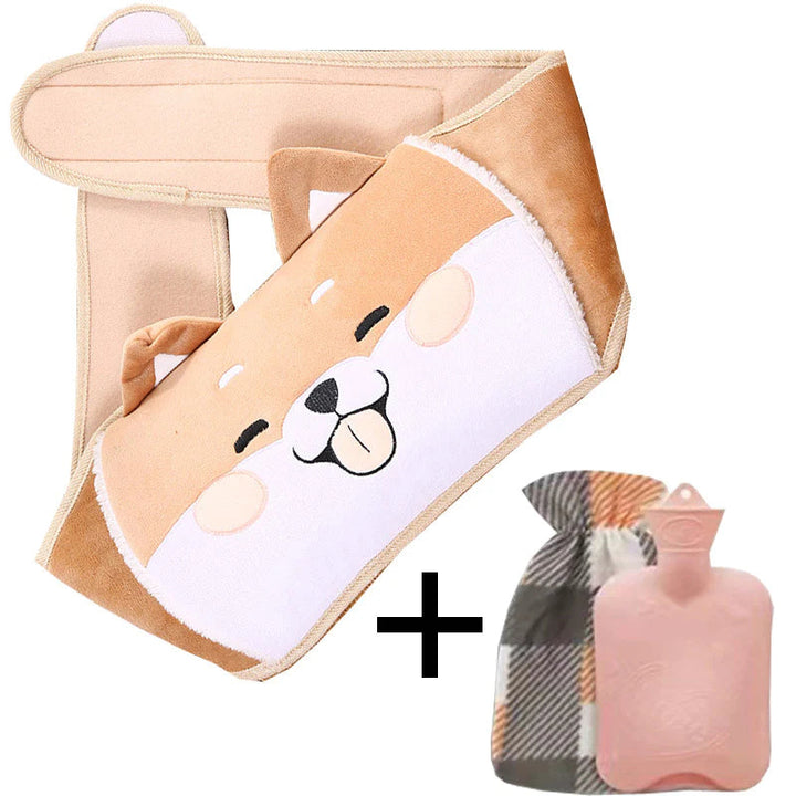 BowLift | Refillable Plush Hot Water Bottle Belt