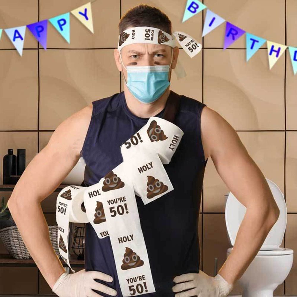 Prank Poop Printed Toilet Paper | Bowlift