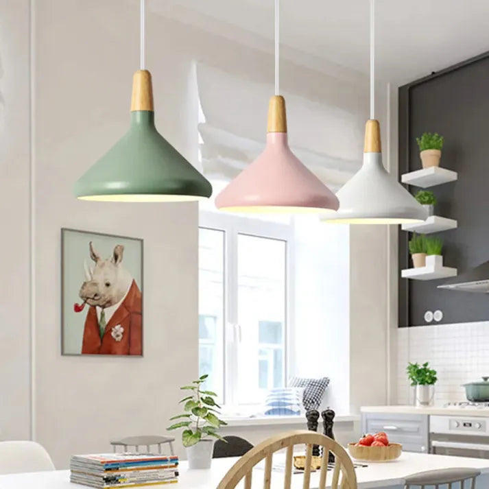 BowLift | Macaron Pendant Light made of Metal Elegant Hanging Light