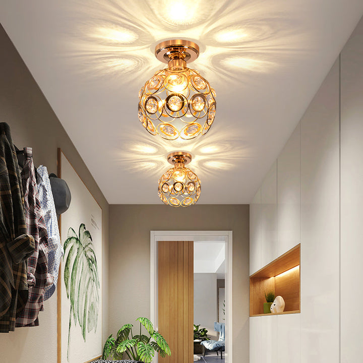 BowLift | Modern Luxury Round LED Ceiling Lamp made of Crystal Glass