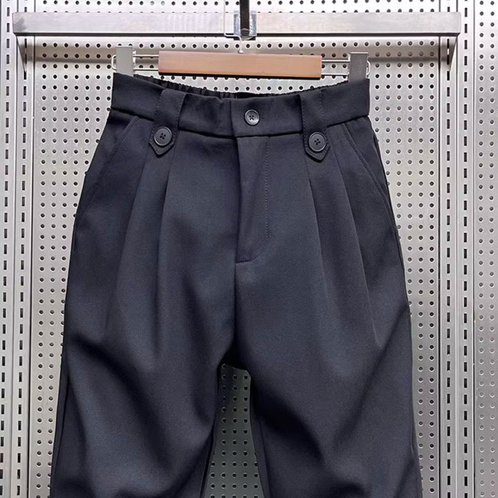 BowLift | Finn Casual Wide Men's Harem Suit Trousers