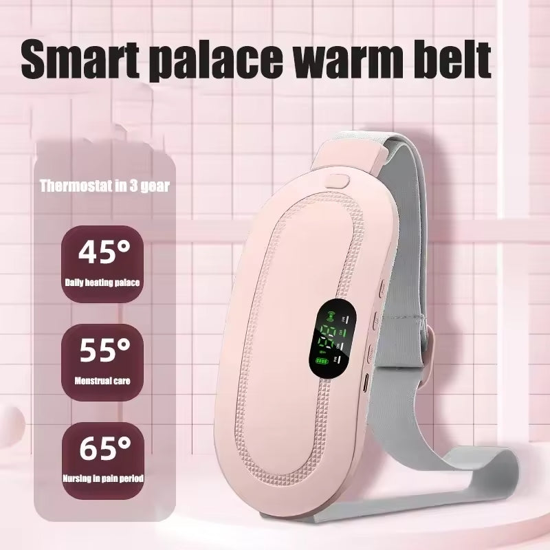 Electric Period Cramp Massager & Heating Belt Bowlift