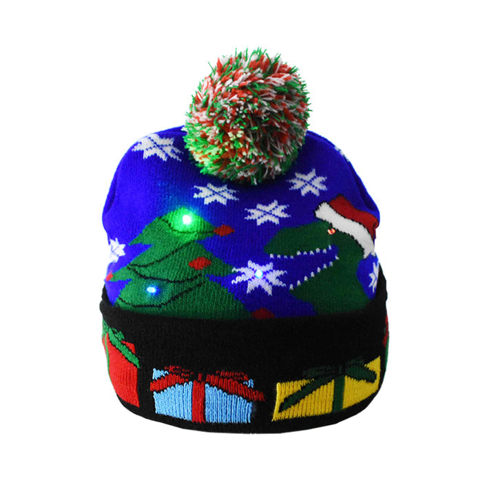 BowLift | 🎅LED Christmas Knitted Hats Light up Xmas Beanie