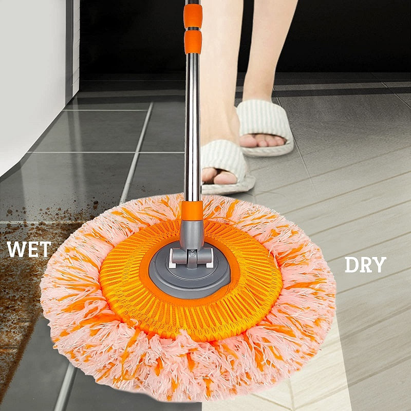 FlexiRein 360° Rotatable Microfiber Cleaning Mop | Bowlift
