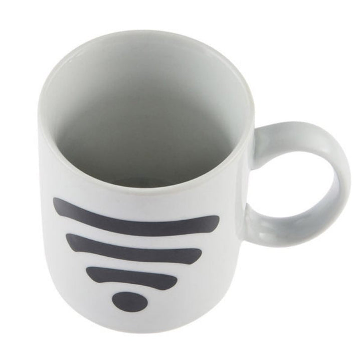 Wi-Fi Signal Magic Heat Sensitive Color Changing Ceramic Coffee Mug | Bowlift