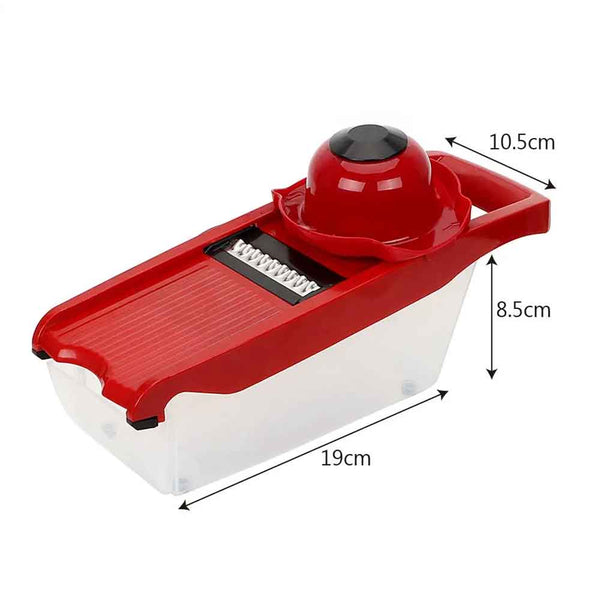 6 In 1 Mandoline Slicer Vegetable Cutter Bowlift