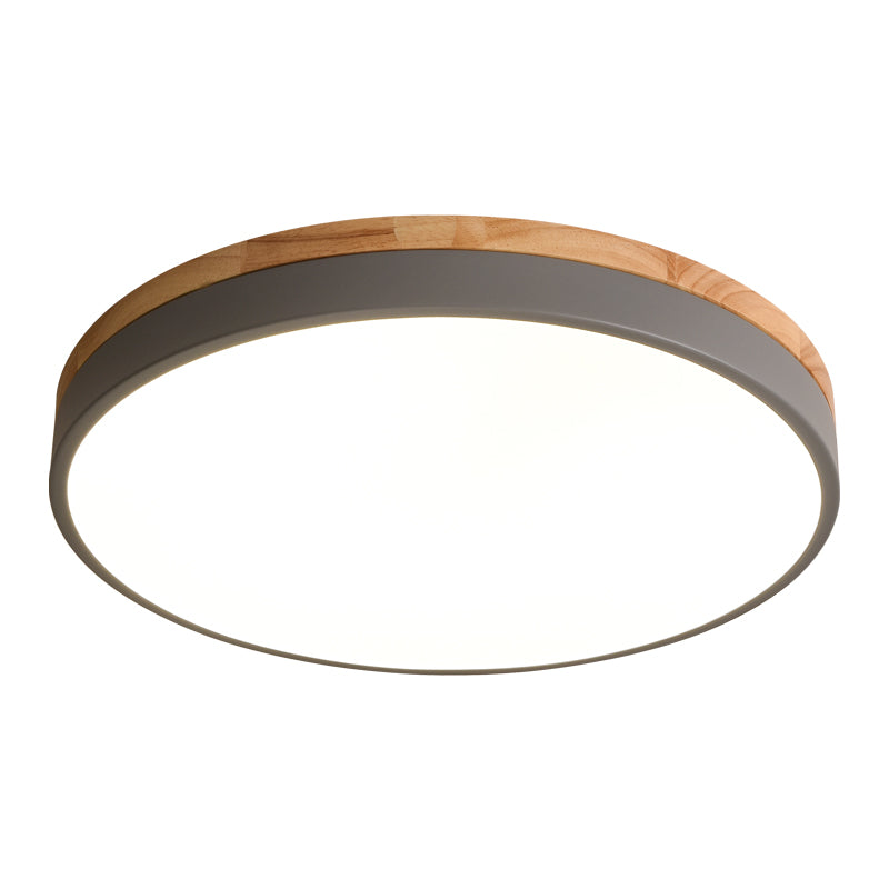 BowLift | Ceiling Light Modern Wood LED Flush Fitting